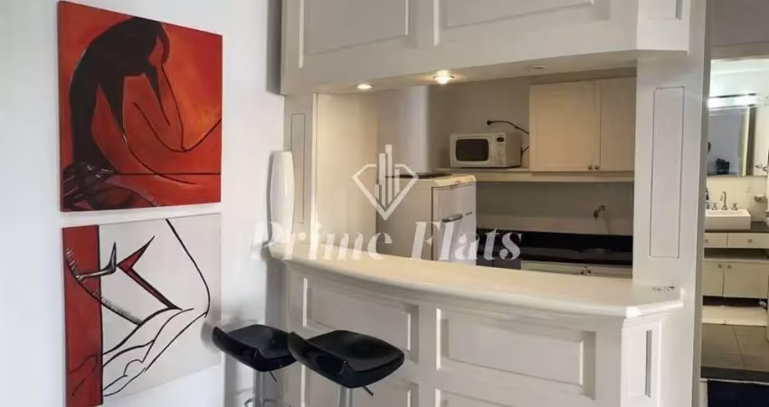 Flat disponível para locação no roomo itaim bibi, com 42m², 1 dormitório e 1 vaga de garagem