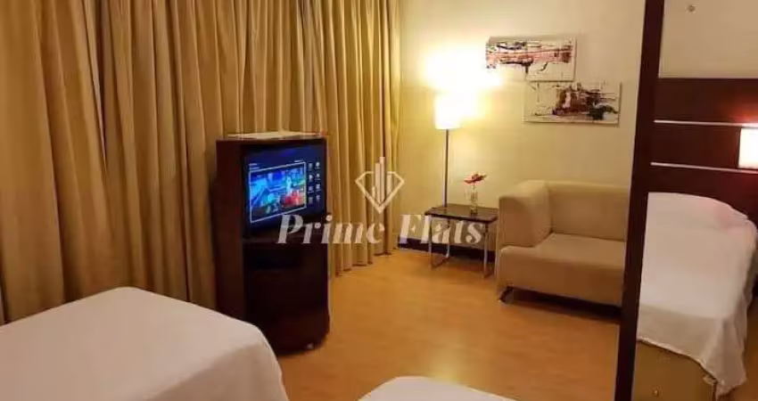 Flat disponível para venda no transamérica executive chácara santo antônio, com 28m², 1 dormitório e 1 vaga