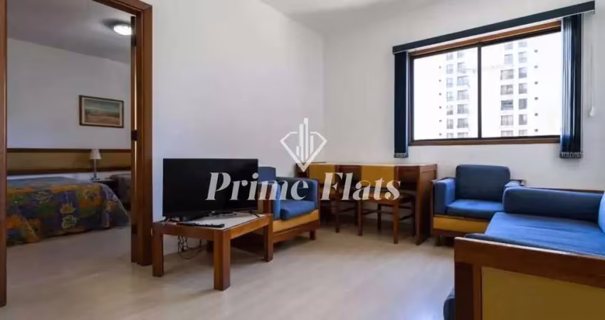 Flat disponível para locação no edifício paulista park, com 35m², 1 dormitório e 1 vaga