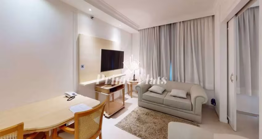 Flat disponível para locação no hotel the universe paulista by intercity na bela vista, com 31m², 1 dormitório e 1 vaga