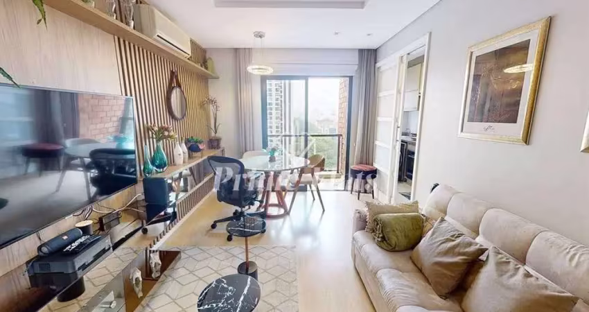 Flat disponível para venda no moema comfort residence, com 40m², 1 dormitório e 1 vaga