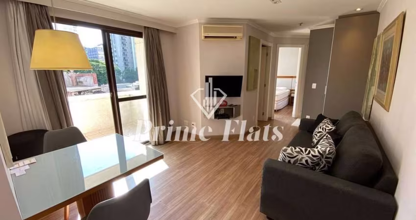 Flat disponível para locação no Quality Suites Long Stay Vila Olímpia, com 48m², 2 dormitórios e 1 vaga de garagem