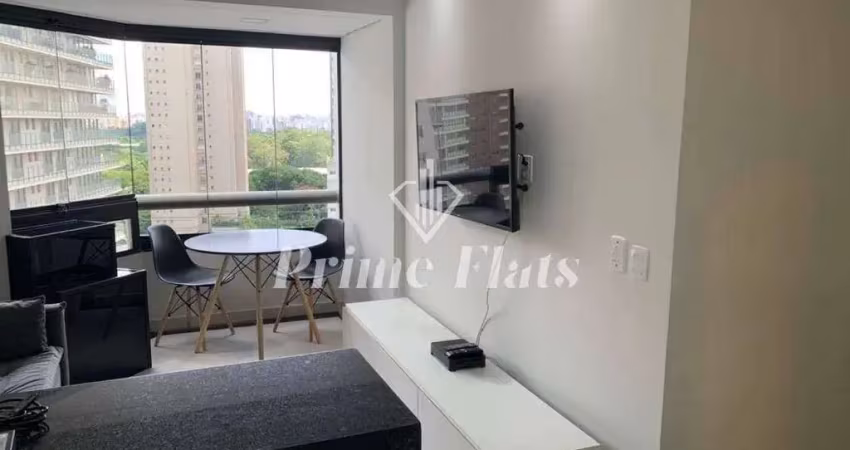 Flat disponível para locação no royal ibirapuera park, com 41m², 1 dormitório e 1 vaga de garagem