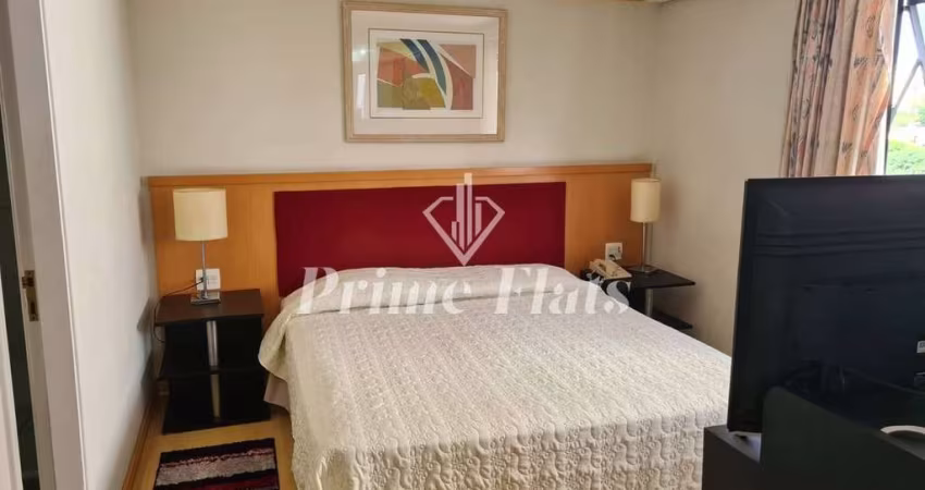 Flat disponível para venda no Hotel Bienal Suítes, com 30m², 1 dormitório e 1 vaga de garagem