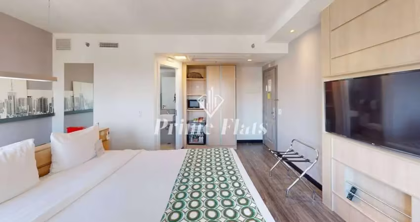 Flat disponível para venda no mercure são paulo pinheiros hotel, com 28m², 1 dormitório e 1 vaga de garagem