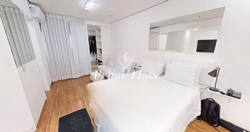 Flat disponivel para locação no mercure hotel, com 27m², 1 dormitório e 1 vaga de garagem