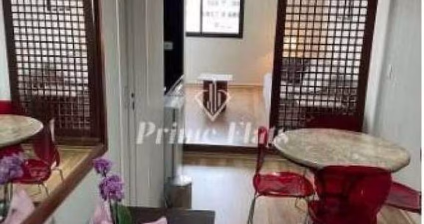 Flat disponível para locação no Flat Poeta Drummond, com 58m², 1 dormitório e 1 vaga