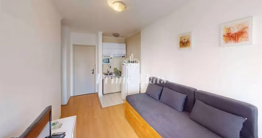 Flat disponível para locação no condomínio moema top life, com 36m², 1 dormitório e 1 vaga de garagem