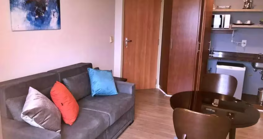 Flat disponível para locação no hotel premium flats berrini no brooklin, com 30m², 1 dormitório e 1 vaga
