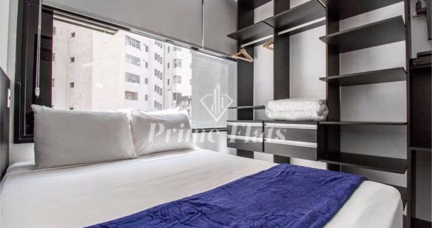 Flat disponível para venda no condomínio vn nova higienópolis, com 15m² e 1 dormitório