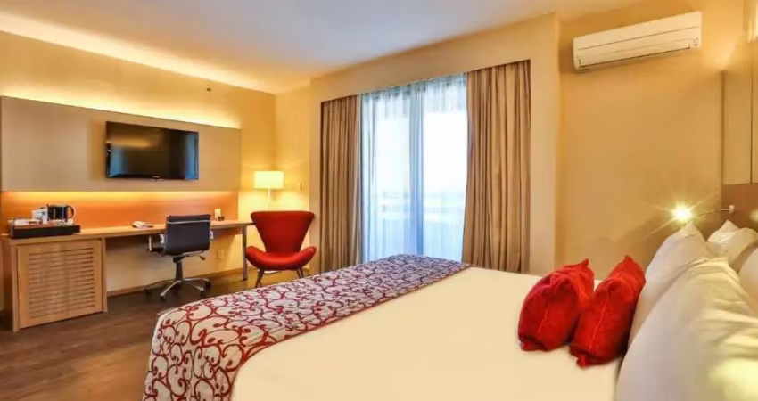 Flat disponível para venda no radisson blu são paulo em pinheiros, com 32m², 1 dormitório e 1 vaga