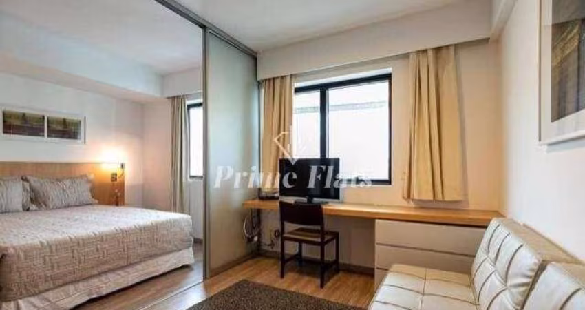 Flat disponível para venda no Meliá Ibirapuera, com 27m², 1 dormitório e 1 vaga