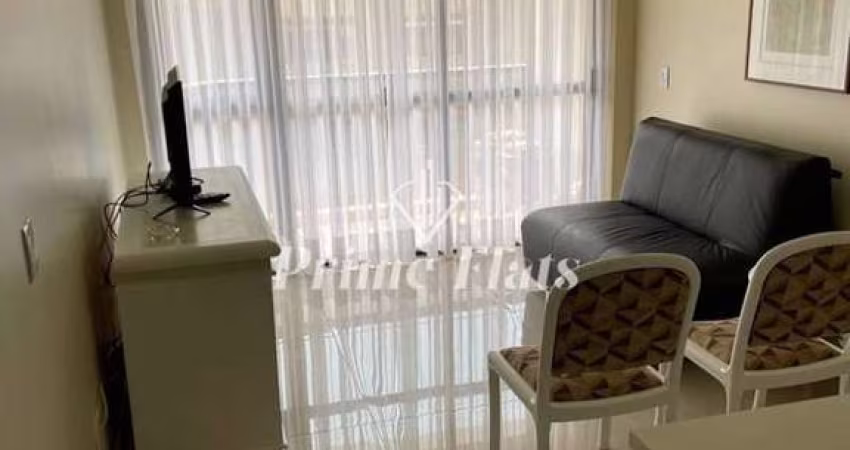 Flat disponível para locação no The Plazza Residence Flat no Jardim Paulista, com 42m², 1 dormitório e 1 vaga