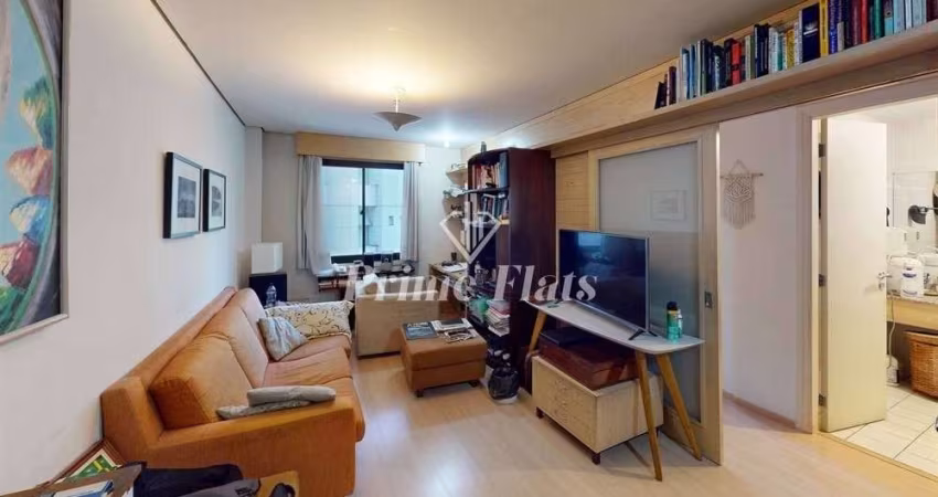 Flat disponível para venda no Aparthotel Adagio Sao Paulo Moema, com 55m², 2 dormitórios e 1 vaga