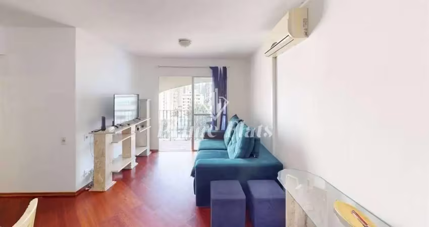 Flat disponível para locação no Roma Palace, com 74m², 2 dormitórios, e 2 vagas