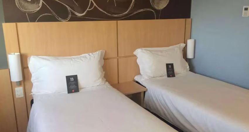 Flat disponível para venda no ibis jundiaí, com 18m², 1 dormitório e 1 vaga de garagem