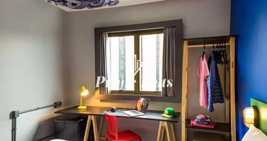 Flat disponível para venda no ibis styles sp faria lima, com 18m², 1 dormitório e 1 vaga de garagem