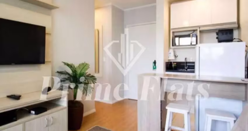 Flat disponível para venda no Condomínio Moema Top Life, com 36m², 1 dormitório e 1 vaga de garagem