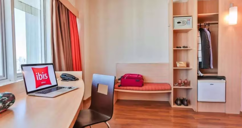 Flat disponível para venda no íbis congonhas, com 27m², 1 dormitório e 1 vaga