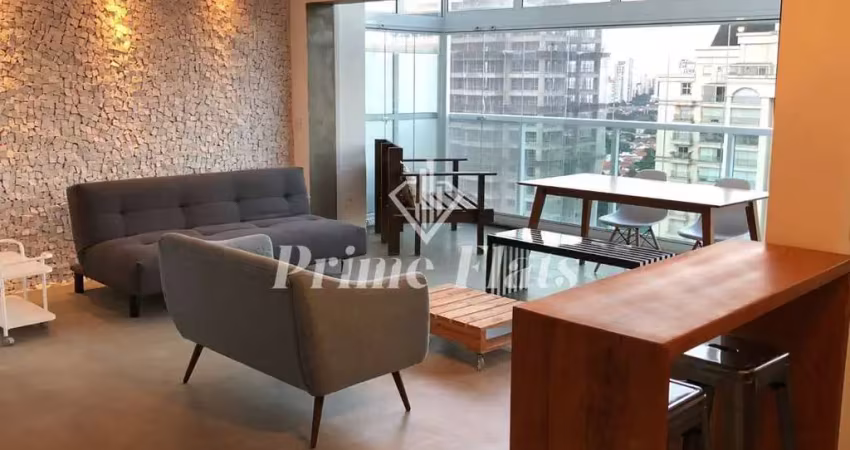 Flat disponível para venda no bhd brooklin, com 85m², 1 dormitório e 1 vaga