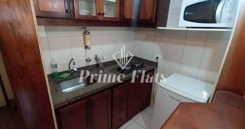 Flat disponível para locação no la residence itaim by manager, com 42m², 1 dormitório e 1 vaga