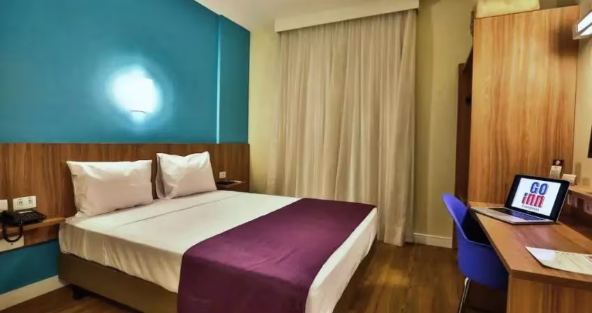 Flat disponível para venda no go inn campinas, com 40m², 1 dormitório e 1 vaga