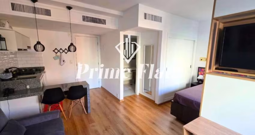 Flat disponível para locação no Le Premier, com 32m², 1 dormitório e 1 vaga de garagem