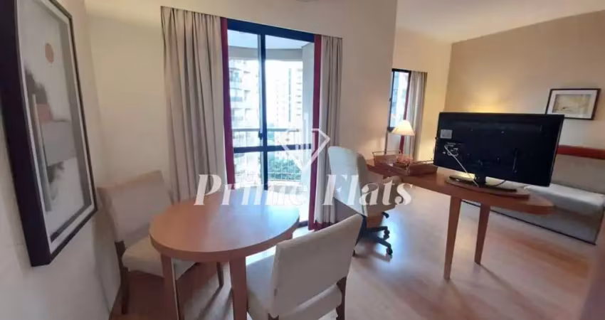 Flat disponível para locação no clarion faria lima, com 54m², 2 dormitórios e 2 vagas