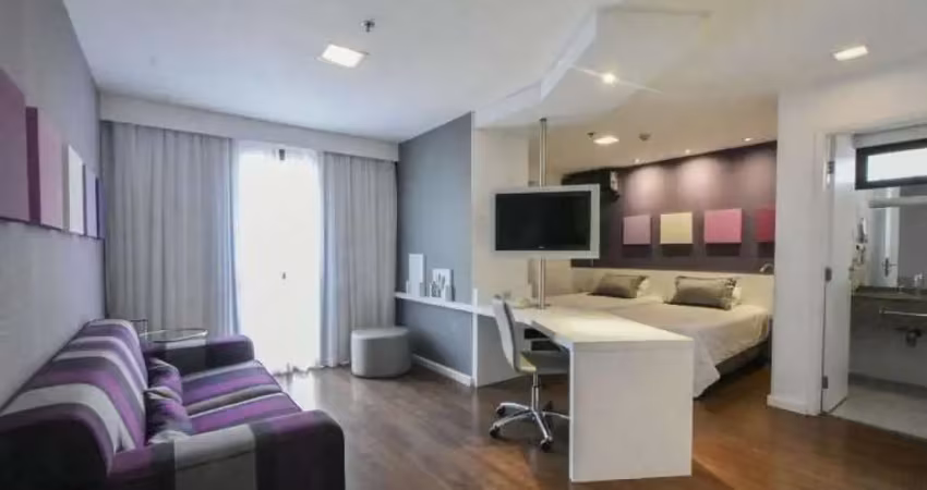 Flat disponível para venda no mercure são paulo paraíso hotel, com 33m², 1 dormitório e 1 vaga de garagem
