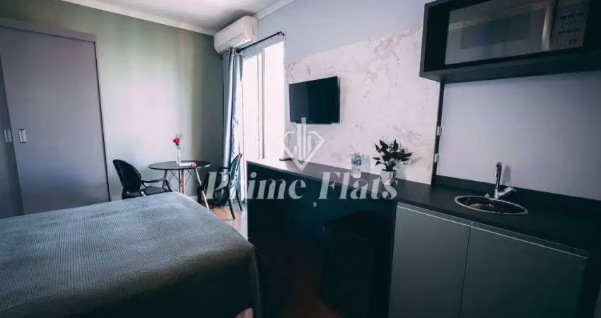 Flat disponível para locação no comfort ibirapuera, com 26m², 1 dormitório e 1 vaga de garagem