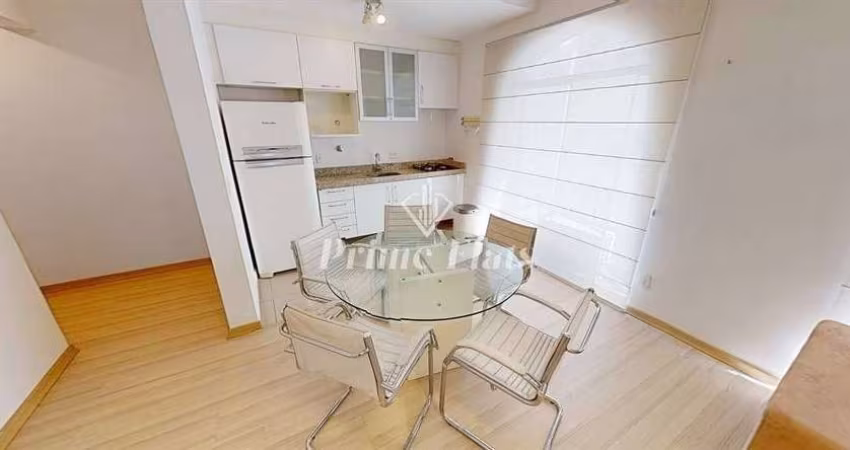 Flat disponível para locação no Saint Régis no Jardim Paulista, com 70m², 1 dormitório e 1 vaga de garagem