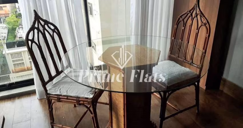 Flat disponível para venda no Condomínio V XChange Jardins, com 34m², 1 dormitório e 1 vaga