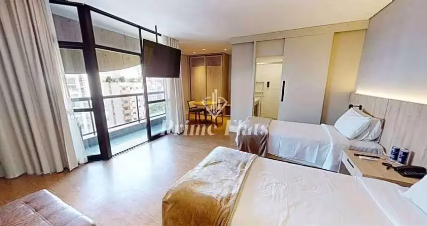 Flat disponível para venda no hotel address faria lima by intercity, com 42m², 1 dormitório e 1 vaga