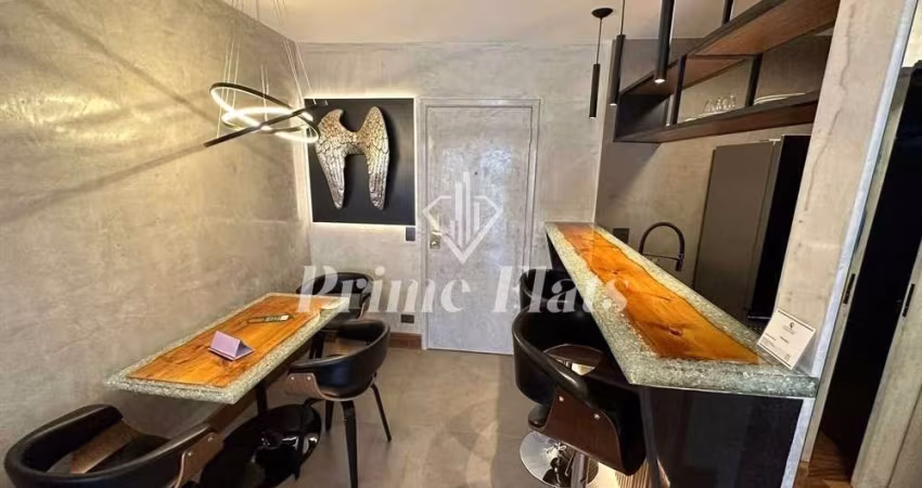 Flat disponível para venda no flat london residence service no jardim paulista, com 42m², 1 dormitório e 1 vaga de garagem