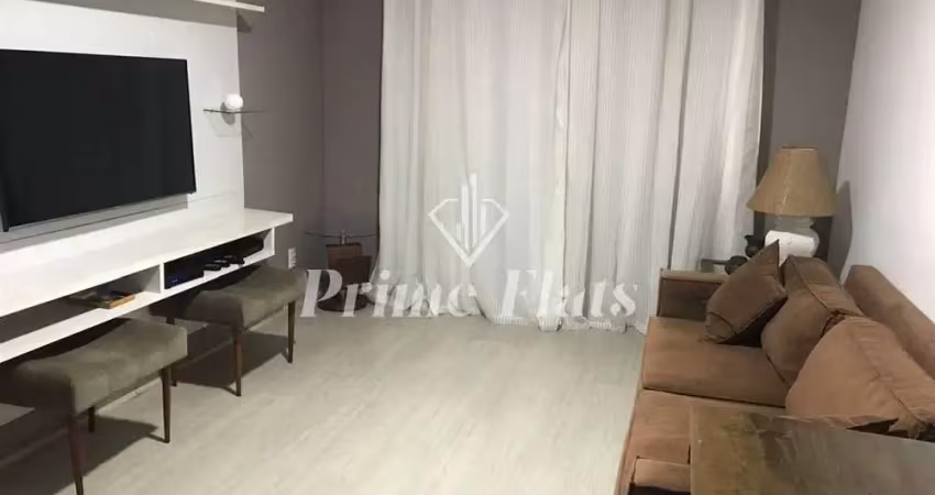 Flat disponível para locação no l'hermitage flat, com 58m², 1 dormitório e 1 vaga