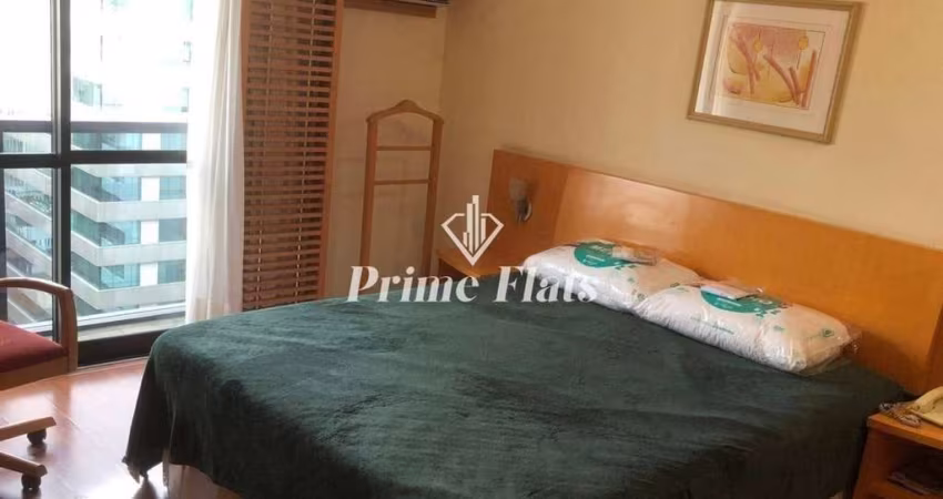 Flat disponível para locação no Hotel Intercity Interative Jardins, com 23m², 1 dormitório e 1 vaga