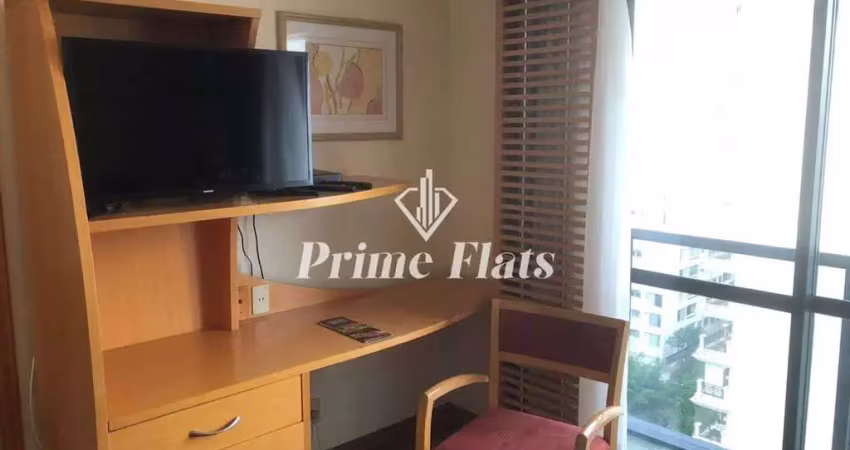 Flat disponível para locação no hotel intercity interative jardins, com 23m², 1 dormitório e 1 vaga