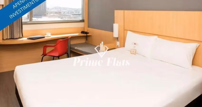 Flat disponível para venda no íbis rio porto atlântico, com 19m², 1 dormitório e 1 vaga