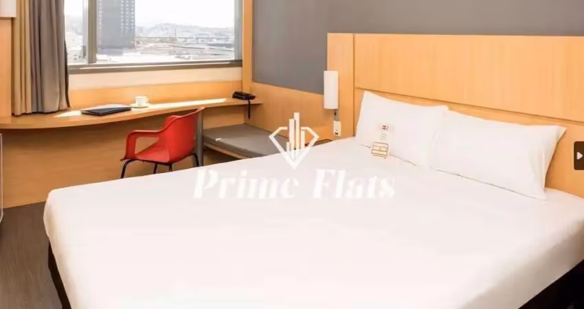 Flat disponível para venda no íbis rio porto atlântico, com 19m², 1 dormitório e 1 vaga