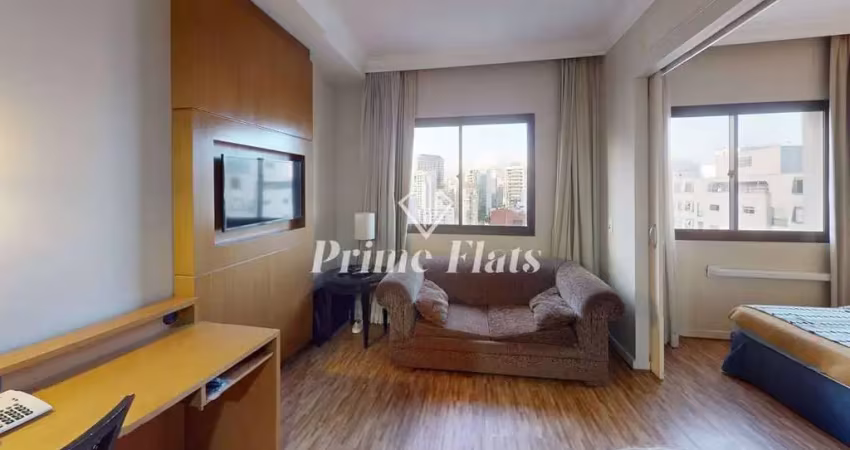 Flat disponível para venda no the world executive flat na vila olímpia, com 30m², 1 dormitório e 1 vaga de garagem