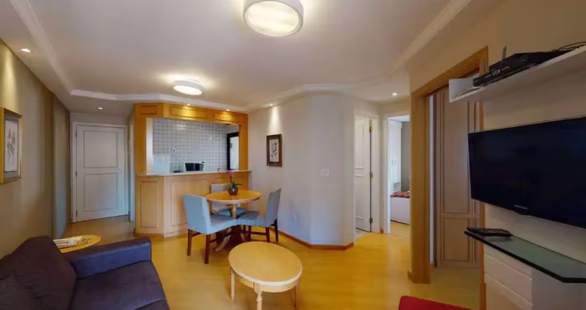 Flat disponível para venda no estanconfor moema, com 57m², 2 dormitórios e 1 vaga