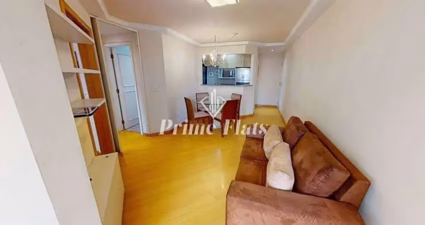 Flat disponível para locação no estanconfor moema, com 57m², 2 dormitórios e 1 vaga