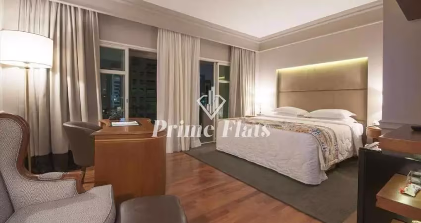 Flat disponível para venda no gran estanplaza berrini, com 34m², 1 dormitório e 1 vaga