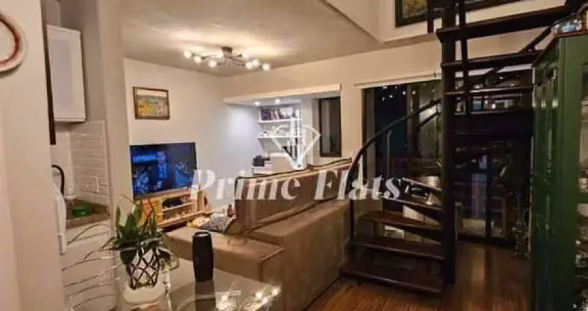 Flat disponível para venda no Condomínio Prime Boulevard em Moema, com 75m², 1 dormitório e 2 vagas de garagem