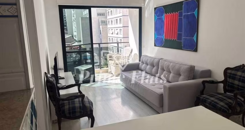 Flat disponível para locação no Saint Peter Residence, com 45m², 1 dormitório e 1 vaga