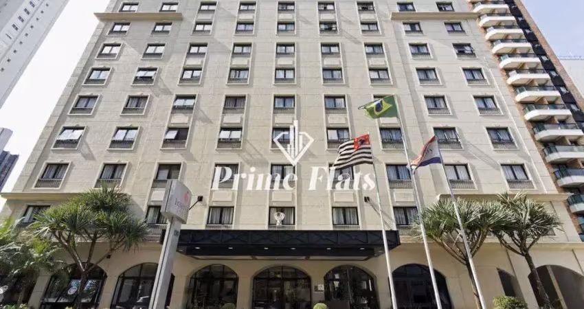 Flat disponível para venda no hotel intercity berrini no brooklin, com 27m², 1 dormitório e 1 vaga