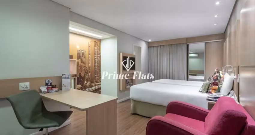 Flat disponível para venda no Mercure Hotel, com 27m², 1 dormitório e 1 vaga de garagem