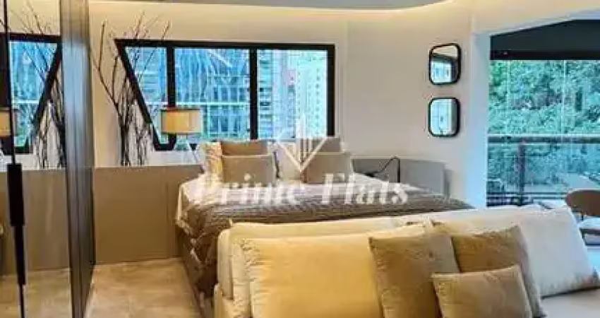 Flat disponível para venda no cyrela by pininfarina no itaim bibi, com 49m², 1 dormitório e 1 vaga