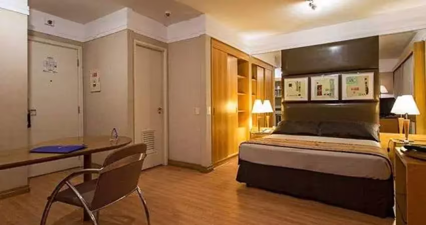Flat disponível para venda no transamérica executive bela cintra no jardim paulista, com 30m², 1 dormitório e 1 vaga