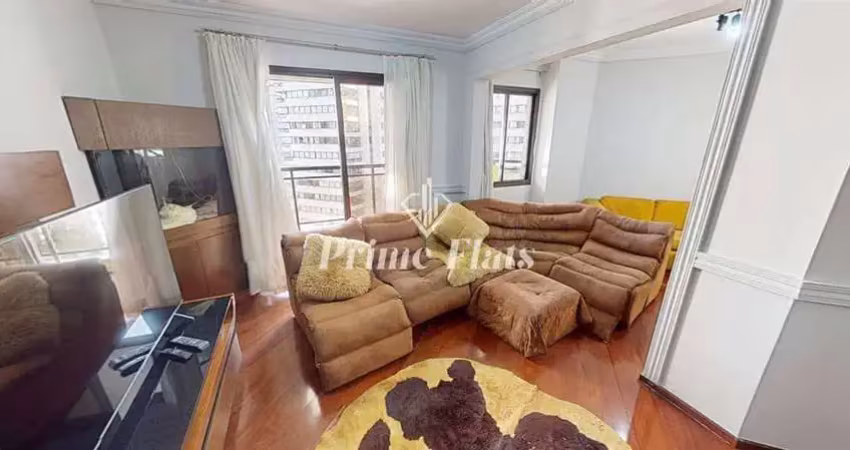 Flat disponível para locação no the sutton house com 120m², 3 dormitórios e 2 vagas de garagem